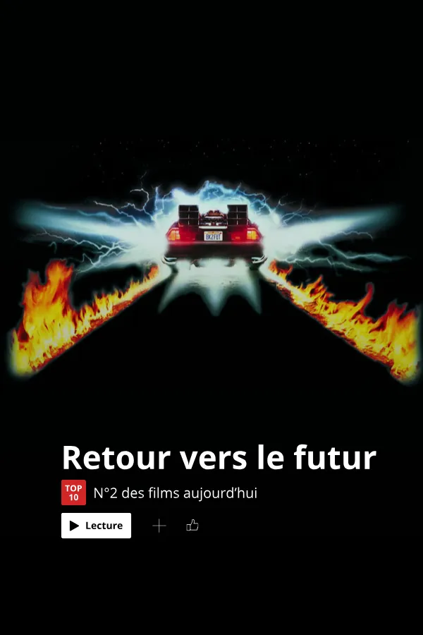 Affiche Retour vers le futur : Ta DeLorean retraite